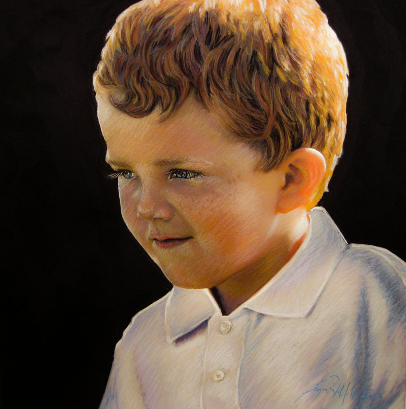 Boy Pastel portrait