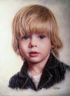 Childs Pastel Portrait